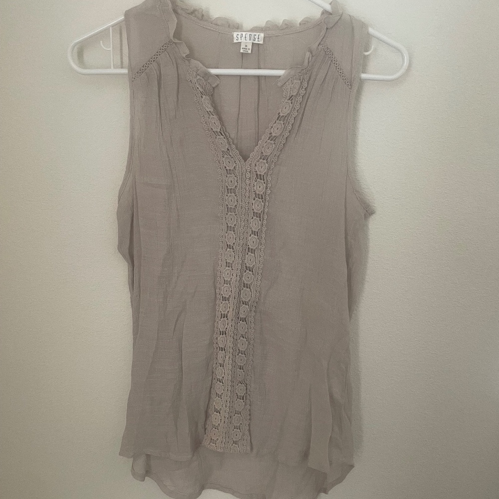 Spense Crochet Lace Blouse